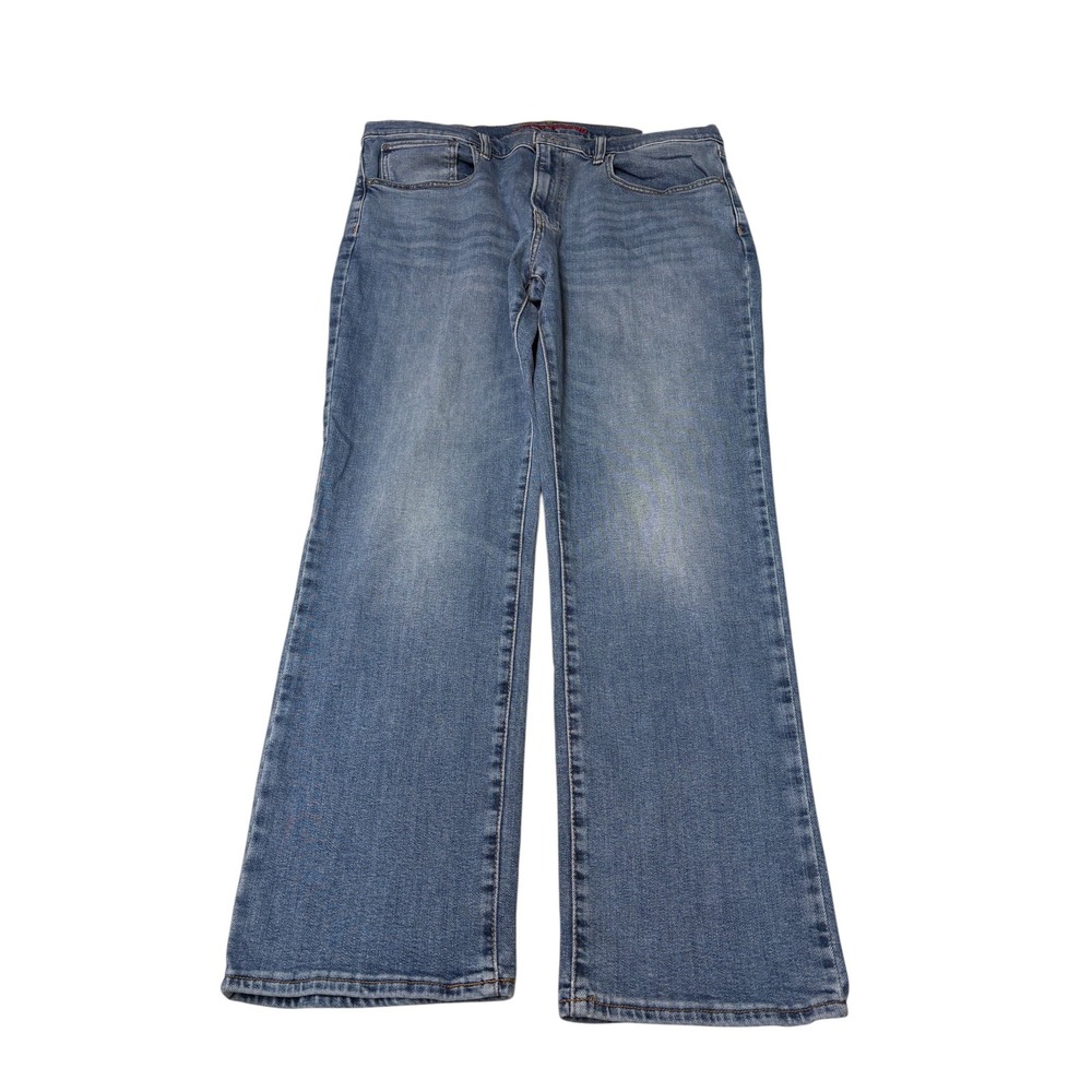 NWT Lucky Brand 223 Straight Advanced Stretch Jeans Mens 36x30 Medium Wash Denim